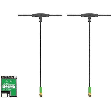 Für ELRS 2,4-GHz-Empfänger True Diversity RX FPV VRX Dual 70 mm
