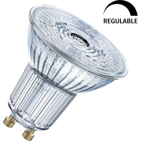 Osram PAR16 Bombilla LED Transparente 8.3W 4000K GU10