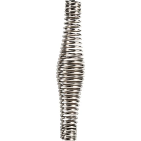 Poignée de ressort en acier inoxydable 14 cm pour fourneau de fumoir et barbecue (1/2)