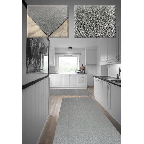 Tapis en Vinyle Tressé 60 x 500 cm - Extérieur, Cuisine, Salon, Entrée (1/5)