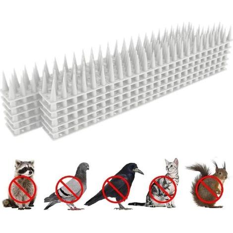 SHINING HOUSE Pic Anti Pigeon pour Balcon Repulsif Pigeon Anti Chat Anti Oiseaux Effaroucheur Oiseaux Effaroucheur Pigeons Bird Tech Protection du Jardin Pics 3.6m