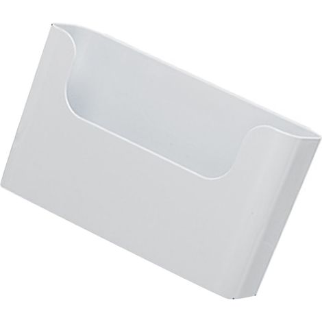 Boîte de Rangement Murale Adhésive en Plastique - Boîte Organisateur Murale pour Placard ou Porte de Cabinet (1/5)