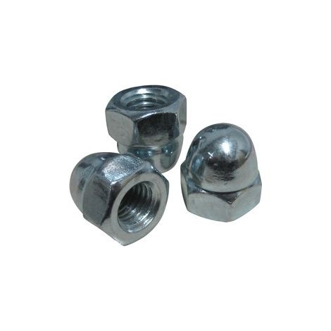 Ambrovit DADO ESAGONALE CIECO In acciaio zincato (UNI 5721)  M 8  100PZ. Ambrovit