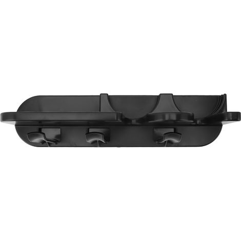 Organizzatore a parete per macchina da caffè, dispenser antimanomissione, portafiltro da 58 mm, ripiano portaoggetti, porta accessori per bar, casa e ufficio. (1/5)
