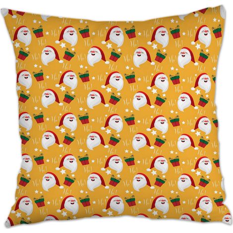 Housse de coussin 45x45 cm carrée anti-ride pour canapé, lit, chaise décoratif de ferme pour Pâques (1/5)