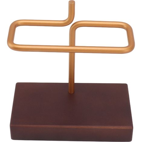 Porte-filtre à café en bois de noyer, support pour filtre à café manuel, idéal pour la maison, les cafés et les bars. (1/5)
