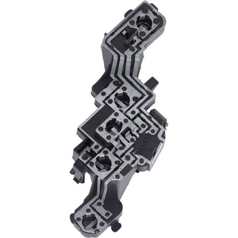 Dowel Making Jig, piastra regolabile per la fabbricazione di tasselli, 8 fori, trapano elettrico, Dowel Fresatura Jig, gambo tondo, utensile ausiliario 8 mm, 9 mm, 10 mm, 12 mm (1/5)
