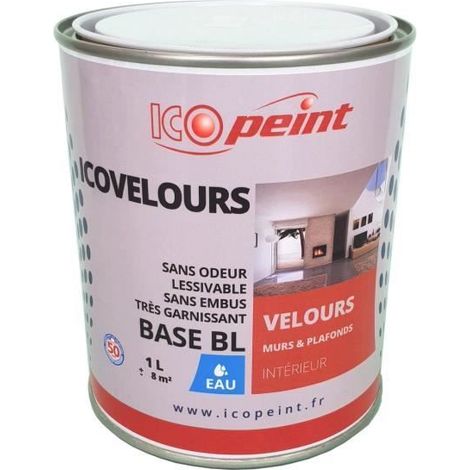 Peinture Acrylique - RAL 2001 - Velours - 1L - Intérieur - Orange (1/3)
