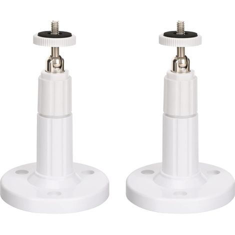 CSPARKV 2 Pack Indoor/Outdoor Security Camera Wall Mount, Adjustable Ceiling Mount for Arlo, Arlo Pro and Other Compatible Models (White) (1/5)