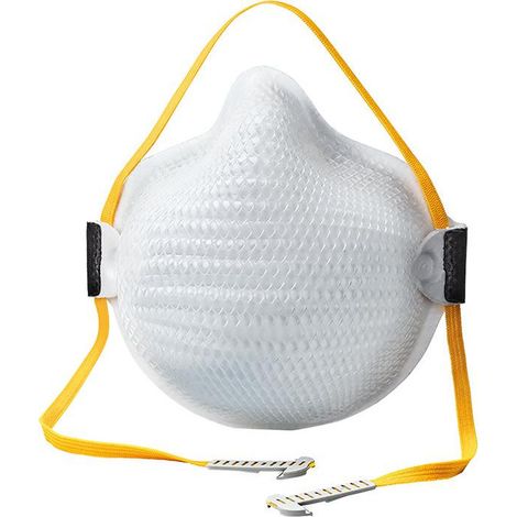 370001 Maschera di protezione respiratoria FFP3RD. Labbro sigillante. avvolto individualmente. (Di 8)