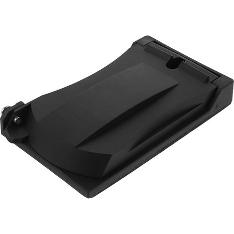 Couvercle de Boîte Électrique Extérieur Étanche Pa66 Protection Pluie pour Prise Simple Boîtier de Prise Extérieure Robuste Résistant aux Intempéries Adapté Jardin et Terrasse (1/5)