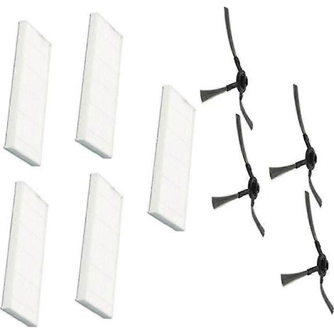 Filtre de brosse latérale pour aspirateur robot Vileda VR 102 / VR 201 / VR 303 - Pièces détachées endommagées pour le nettoyage domestique 30843