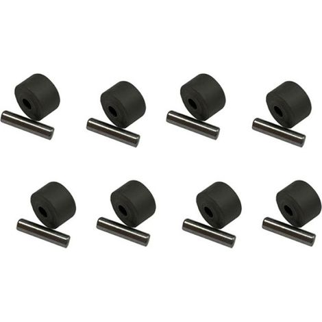 8 Roues, Plastique Métal Caoutchouc, Pour Tête Motorisée, Aspirateur Sol, H12 H13 M13S (1/5)