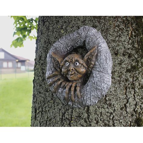 Goblin Tree Peeker Mounted Garden Ornament (1/5)