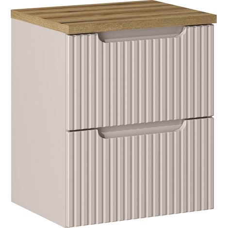 Mobile bagno senza lavabo Riva cachemire 50cm