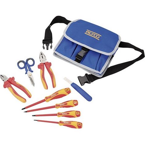 ENSEMBLE 9 OUTILS ISOLÉS DANS SAC EN NYLON
