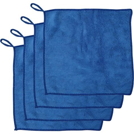 Lot de 4 chiffons de nettoyage en coton, chiffons de nettoyage pour palettes (1/5)