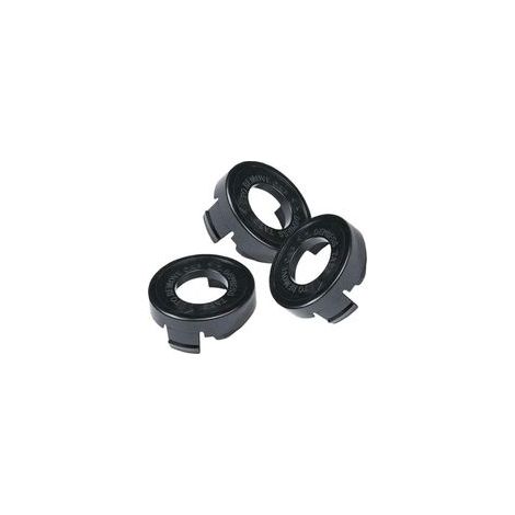 Lot de 3 capuchons de bobine de débroussailleuse compatibles avec Black & Decker GL250 GL310 GL360 GLC12 BDST36 (1/5)
