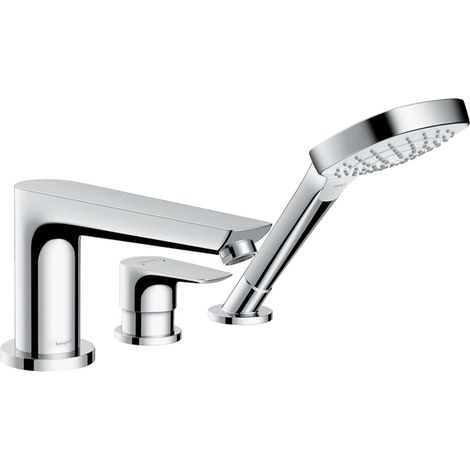 hansgrohe Talis E Llanta de bañera de 3 agujeros con Secuflex, (1/3)