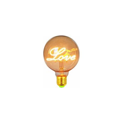 Ampoule Led G95 4W Dimmable 2000Kelvin 220-240V Love Edison Ampoule Décorative E27 (1/5)