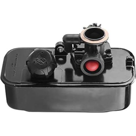 Gruppo carburatore e serbatoio carburante per motore tosaerba 498809 498809A 494406 795469 794147 795477 Kit di montaggio in plastica nera (1/5)