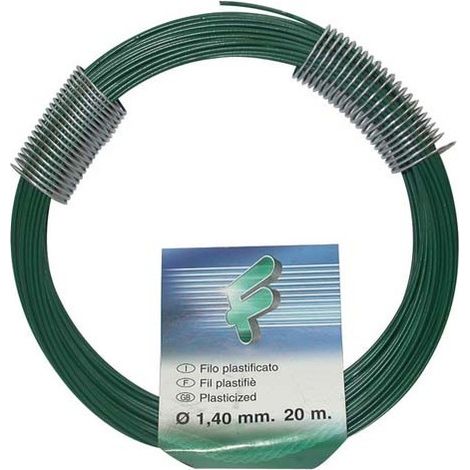 filomat fil plastique vert 1.4mm 20m