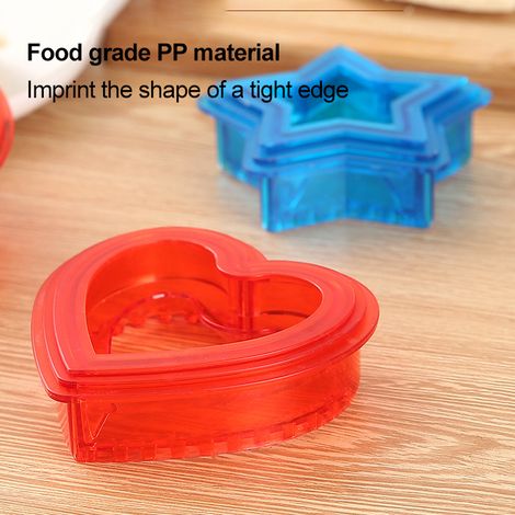 Herzförmiger Sandwichausstecher, Brotausstecher, Pfannkuchenformer, DIY-Ausstecher, Bento-Box-Sandwichausstecher, Pressform für Kinder (1/5)