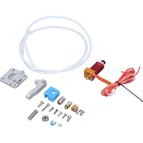 MK8 Extruderkopf-Kit, Ersatzteile für 3D-Drucker-Hotend mit CR10-Serie, Außengewindeanschluss (1/5)