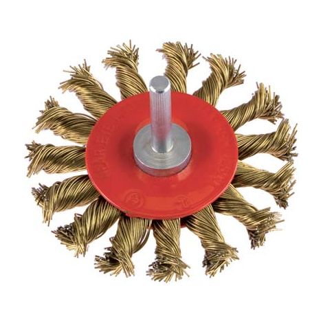 SPAZZOLA ACCIAIO RITORTO CIRCOLARE + GAMBO PG  475.65 MM  75 G.MM 6X25