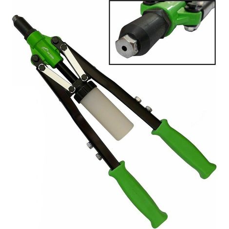 Rivettatrice Manuale 450mm 18 Pollici Doppio Manico Bracci Pinza Lunga (1/4)