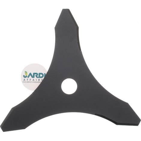 Lame de débroussailleuse 3 dents qualité professionnelle 255mm x 25,4mm (1/5)