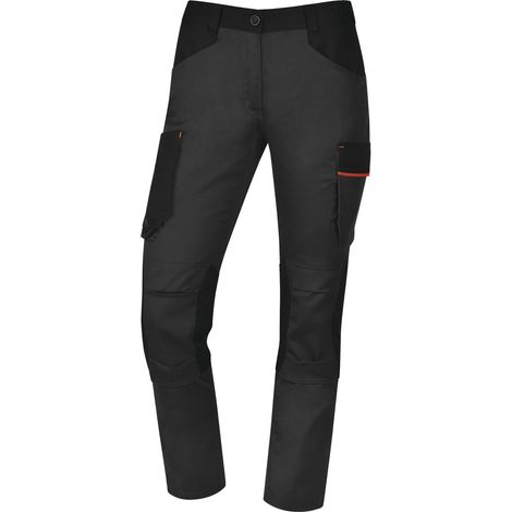 PANTALON DELTA PLUS MACH2 M2PA3STRF FEMME GRIS ORANGE- M2PA3STRFGO0   34/36 (S)