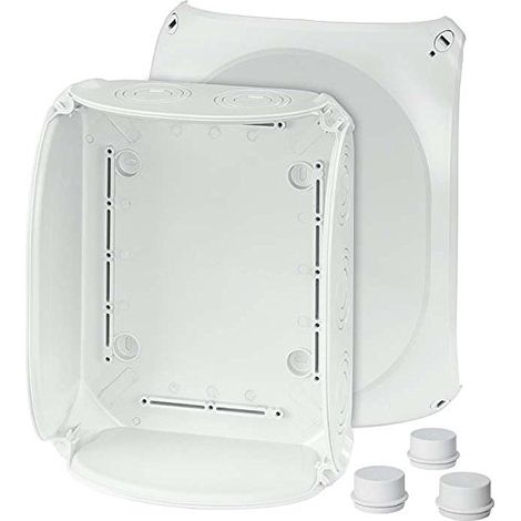 HENSEL BOÎTE DE DÉRIVATION DK 2500 G JUSQU'À 25 MM² BOÎTE, BOÎTIER POUR MONTAGE SUR LE MUR/PLAFOND 4012591125075