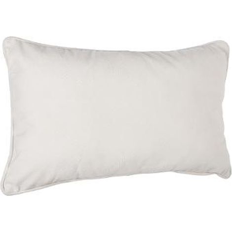 Coussin coloris ivoire - Dim : 30 x 50 cm - PEGANE -