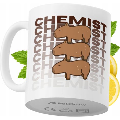 Lustige Kaffeetasse für Chemiker mit witzigem Textdesign – ideal für Geburtstage, Namenstage, Feiertage und besondere Anlässe. Hochwertige Tasse für Zuhause, Büro und Arbeit. Farbe: Weiß, 330 ml.
