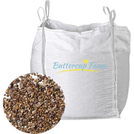 2-6mm Washed Quartzite Grit (Washed) - Premium Aggregate Bulk Bag - 850 kilos