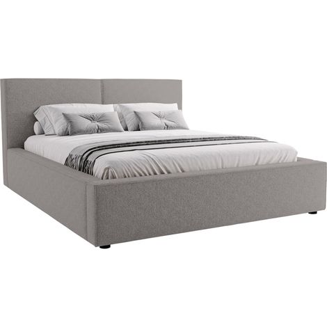 Cama TrendyNest Pelagia, Coral 75, Doble, 200x200, Tapiz, Somieres, 220x223x98cm