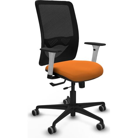 Chaise de bureau piqueras y crespo Zulema blanc support lombaire (1/2)