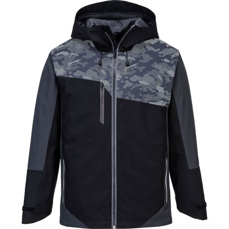 Giacca riflettente Portwest X3 | NEUTRO (SENZA PERSONALIZZAZIONE) - L - NeroGrigio (1/2)