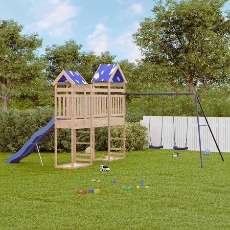 Outdoor Playset Solid Wood Pine vidaXL (1/5)