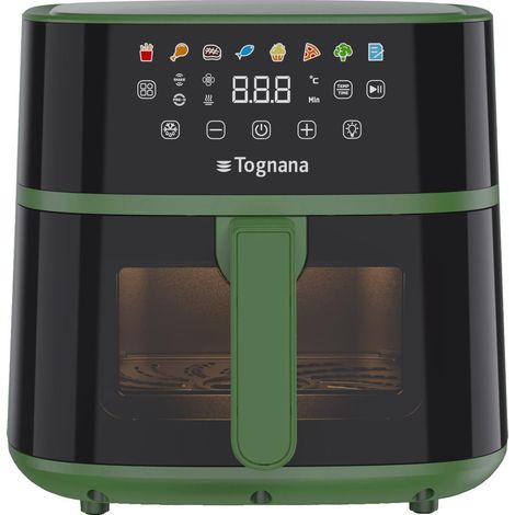 TOGNANA Friggitrice Ad Aria Iridea Verde Salvia 6 Litri (1/5)