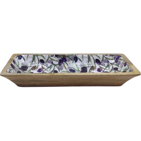 Signes Grimalt Bandeja Cocina  Bandeja S Cajas Y Bandejas Marrón 15x34x5cm 35959