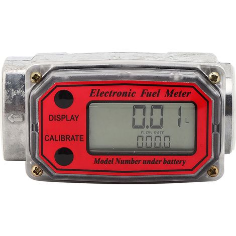 Mini-Digital-Turbinen-Durchflussmesser Dieselkraftstoff-Durchflussmesser 10-200L 1" NPT (1/5)