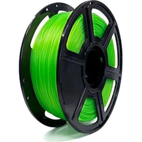Filamento per stampa 3D flashforge pla diametro 1.75 mm trasparente verde