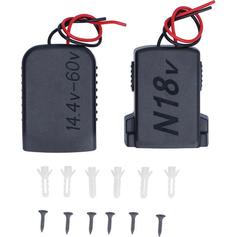 Support de connexion d'adaptateur de batterie avec fil 14 AWG pour Milwaukee M18 18V (1/5)
