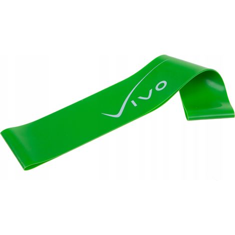 VIVO Widerstandsband für Übungen 600x50x0,8mm Grün