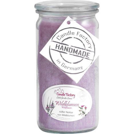 Candle Factory Mini Jumbo Wildblumen Duftkerze Dekokerze 307105 (1/5)