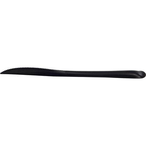 EKO Couteau noir en CPLA 17 cm - 1500 unités - Betik
