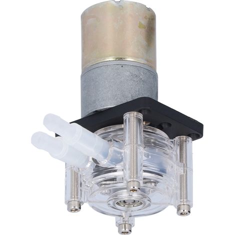 Peristaltikpumpe mit hohem Durchfluss, korrosionsbeständig, geräuscharm, für viskose Flüssigkeiten, 0–400 ml/min, 12 V (1/5)
