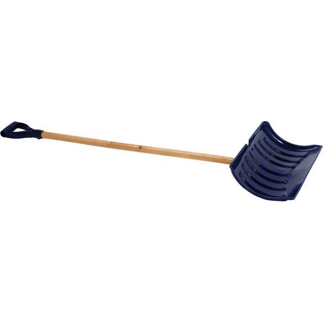 Schneeschieber Polypro - Holzstiel